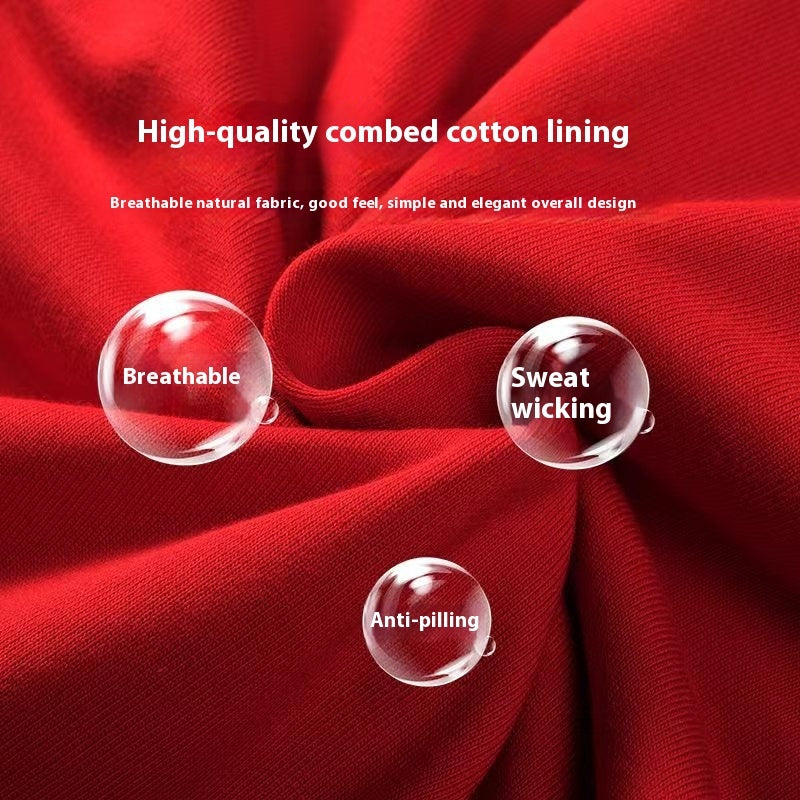 330g Autumn Full Terry Round Neck Sweater For Men